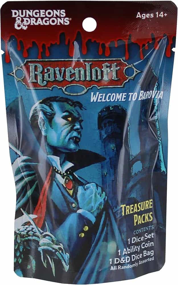 D&D Ravenloft: Castle Ravenloft Treasure Packs