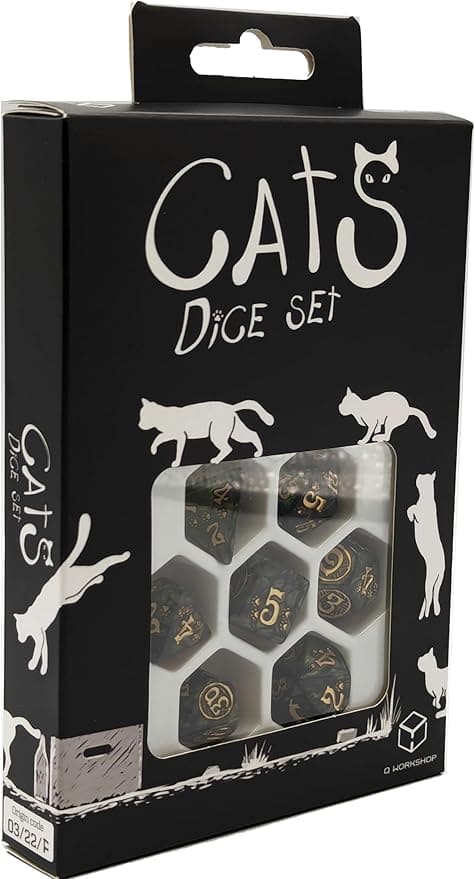 Cats Dice Set : Pixel