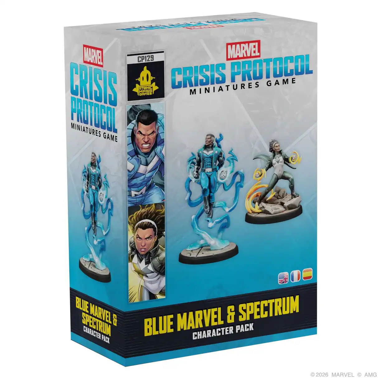 Marvel Crisis Protocol: Blue ~Marvel & Spectrum