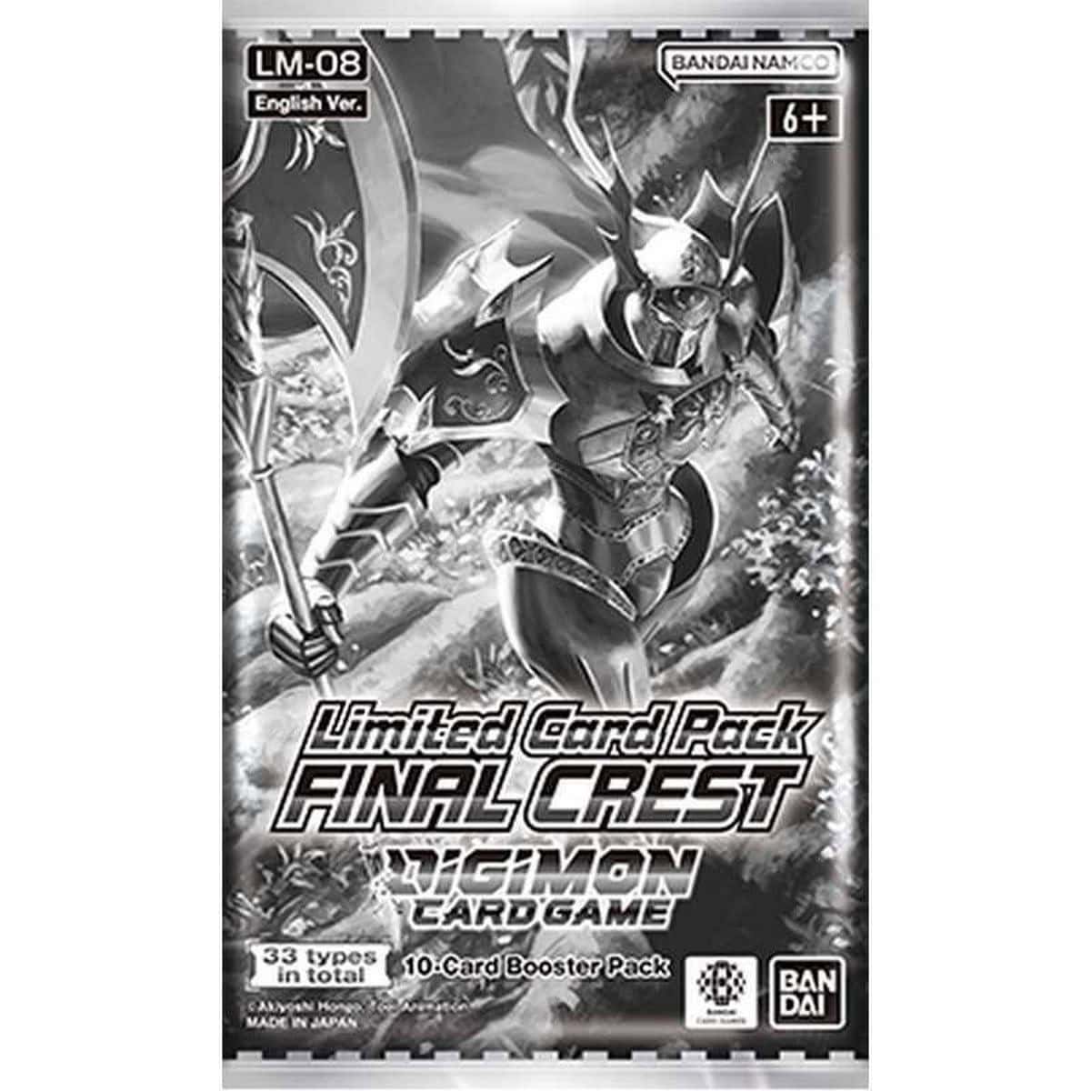 Digimon Card Game: Limited Card Pack (full box) - Final Crest (LM-08)