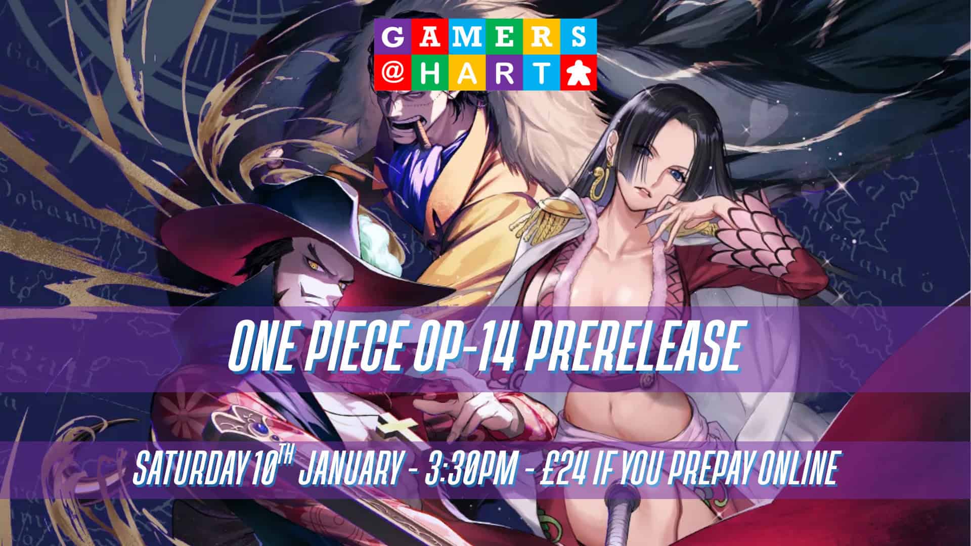 OP-14 Prerelease - Saturday 10th January