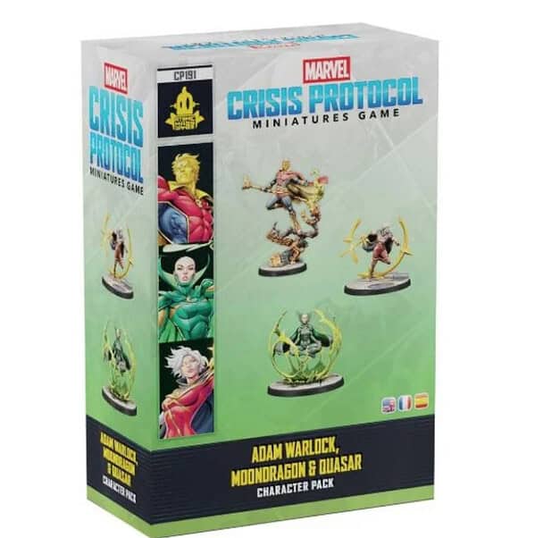 Marvel: Crisis Protocol Adam Warlock, Moondragon, Quasar