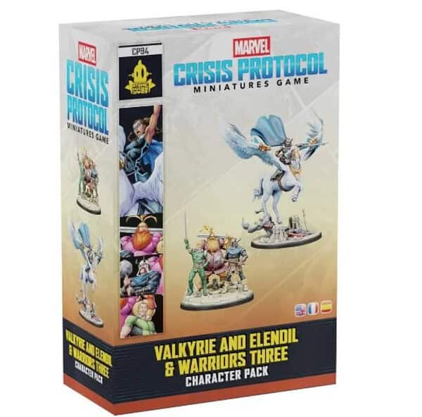 Marvel: Crisis Protocol Valkyrie on Aragon & Warriors Three