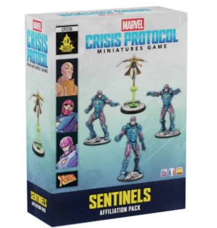 Marvel Crisis: Protocol X-Men Sentinels Affiliation Pack
