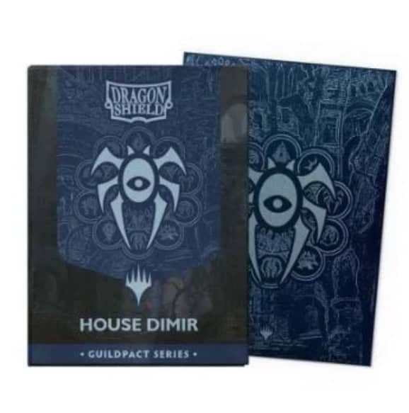 UNIT Dragon Shield MTG Matte Dual Art Sleeves: Guildpact Series - House Dimir (100ct.)