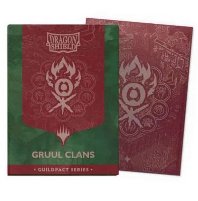 UNIT Dragon Shield MTG Matte Dual Art Sleeves: Guildpact Series - Gruul Clans (100ct.)