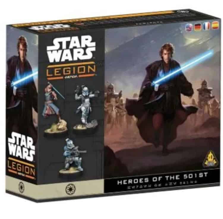Star Wars: Legion Heroes of the 501st Character Pack