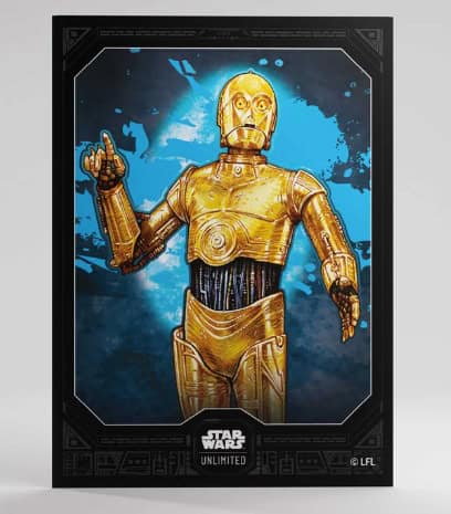 Gamegenic Star Wars: Unlimited Premium Art Sleeves - C-3PO