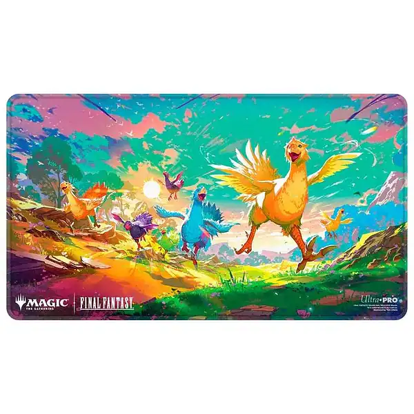 MTG: Final Fantasy Holofoil Playmat Premium - Travelling Chocobo
