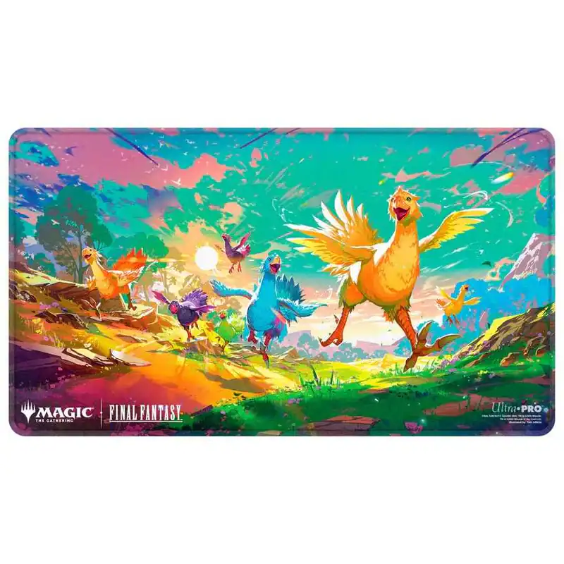 MTG: Final Fantasy Holofoil Playmat Premium - Travelling Chocobo