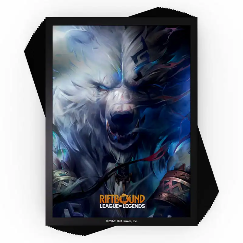Riftbound: League of Legends TCG - Origins - Art Sleeves - Volibear (100 Sleeves)