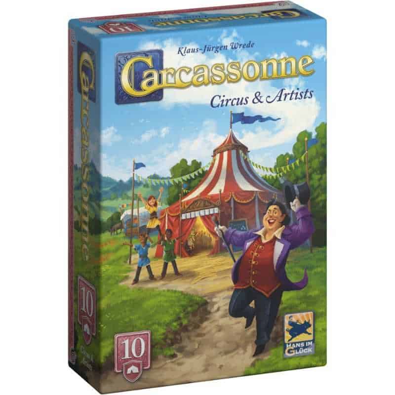 Carcassonne: Circus & Artist expansion