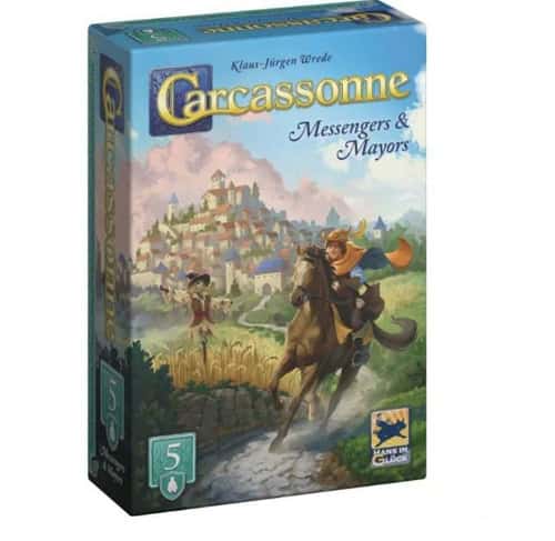 Carcassonne: Messenger & Mayor expansion