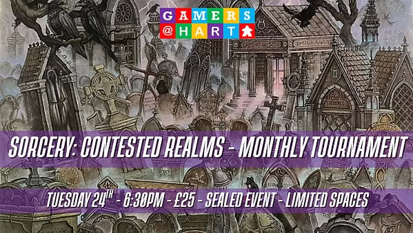 Sorcery - Monthly Tournament - Sealed - Tuesday 24th Feb (POSTPONED)