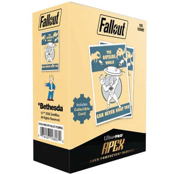 Fallout: Vault Boy - The Outside World 105ct Apex Deck Protector Sleeves