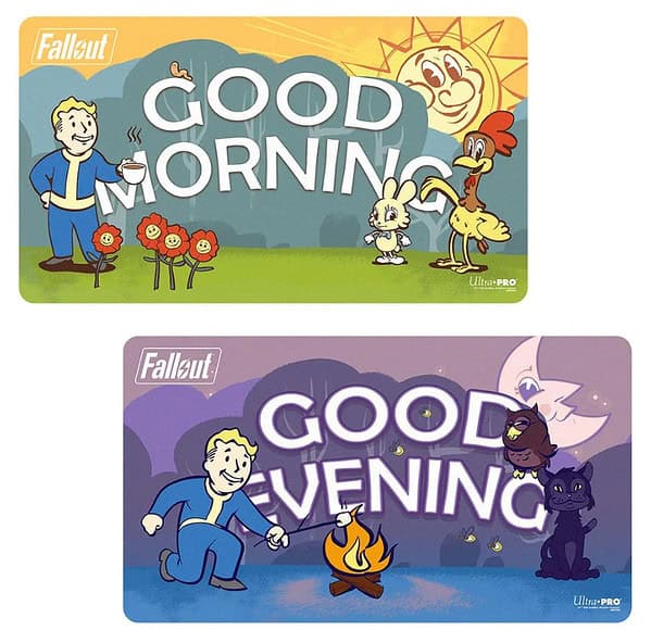Fallout: Vault Boy - Good Morning/Good Evening Double-Sided Playmat