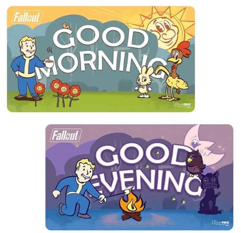 Fallout: Vault Boy - Good Morning/Good Evening Double-Sided Playmat