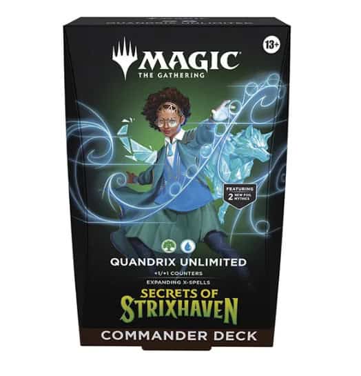MTG: Secrets of Strixhaven Commander Deck - Quandrix Unlimited