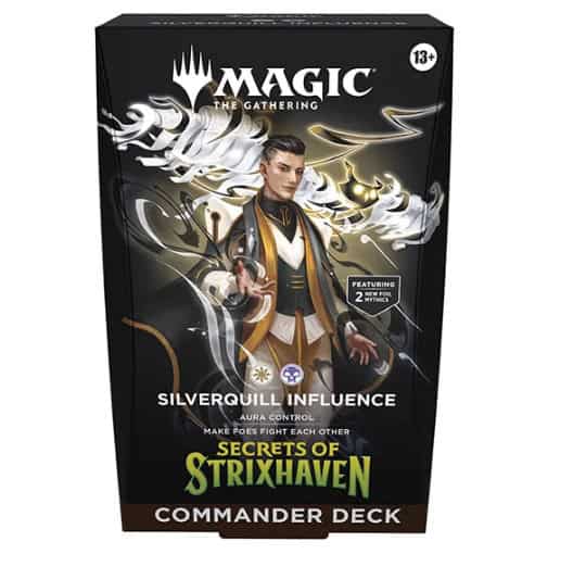 MTG: Secrets of Strixhaven Commander Deck - Silverquill Influence