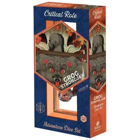 Critical Role: Vox Machina Adventure Dice - Grog Strongjaw