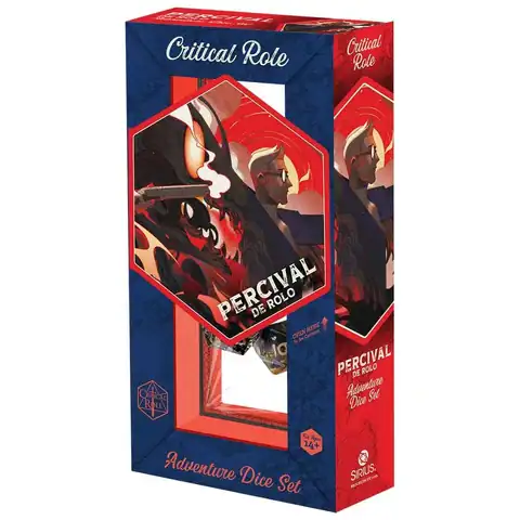 Critical Role: Vox Machina Adventure Dice - Percival de Rolo