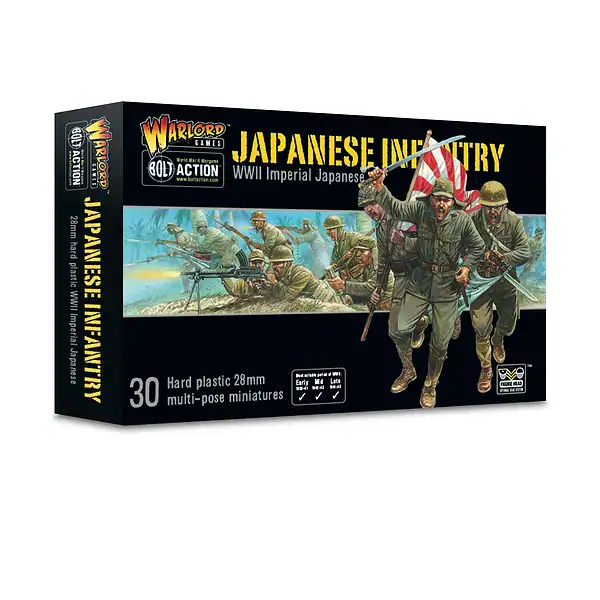 Imperial Japanese infantry plastic boxed set