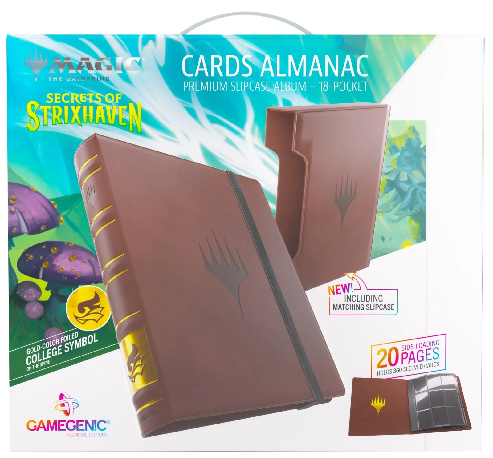Gamegenic MTG: Secrets of Strixhaven Cards Almanac (18-Pocket) - Lorehold