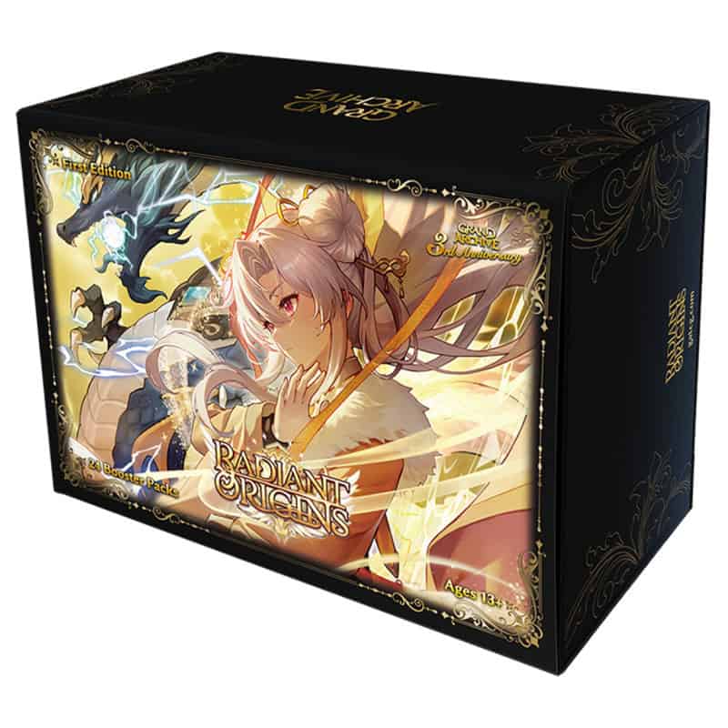 Grand Archive TCG - Radiant Origins 1st Edition Booster Display