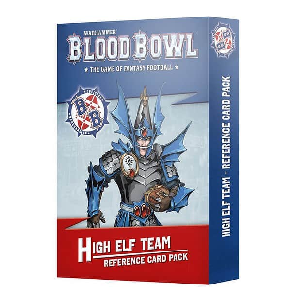 High Elf Team Reference Card Pack