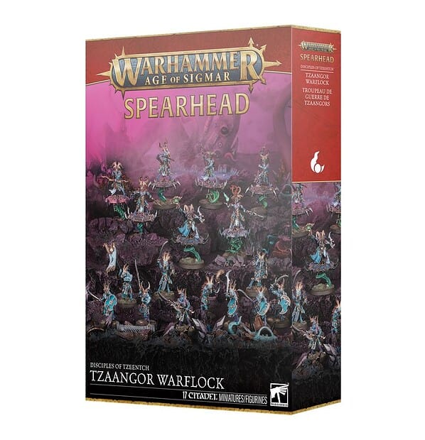 Spearhead: Disciples of Tzeentch – Tzaangor Warflock