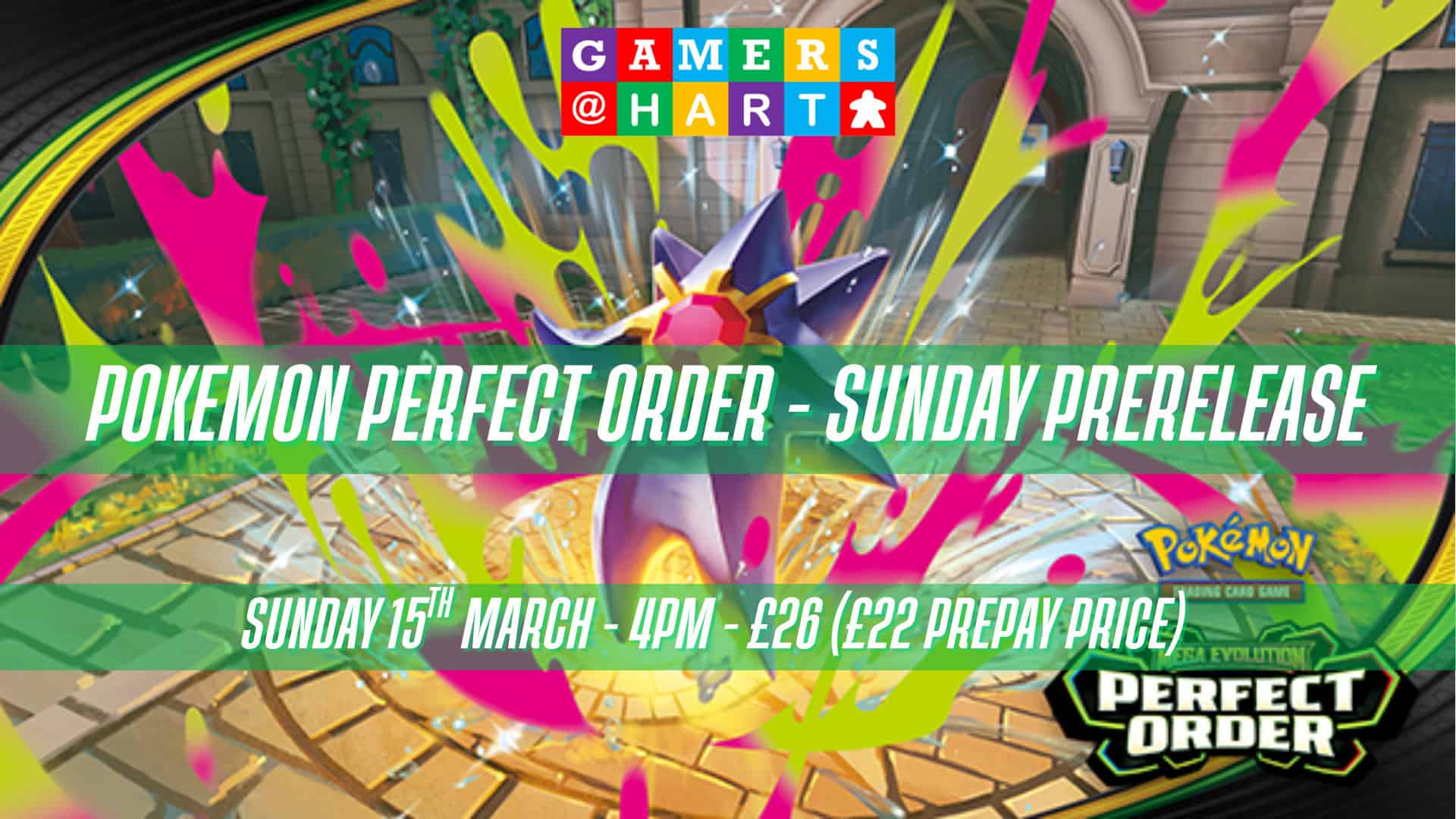 Pokemon Perfect Order - Sunday Prerelease