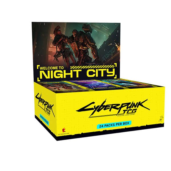 Cyberpunk TCG: Starter Deck - Welcome To Night City - Booster Box (Full release)