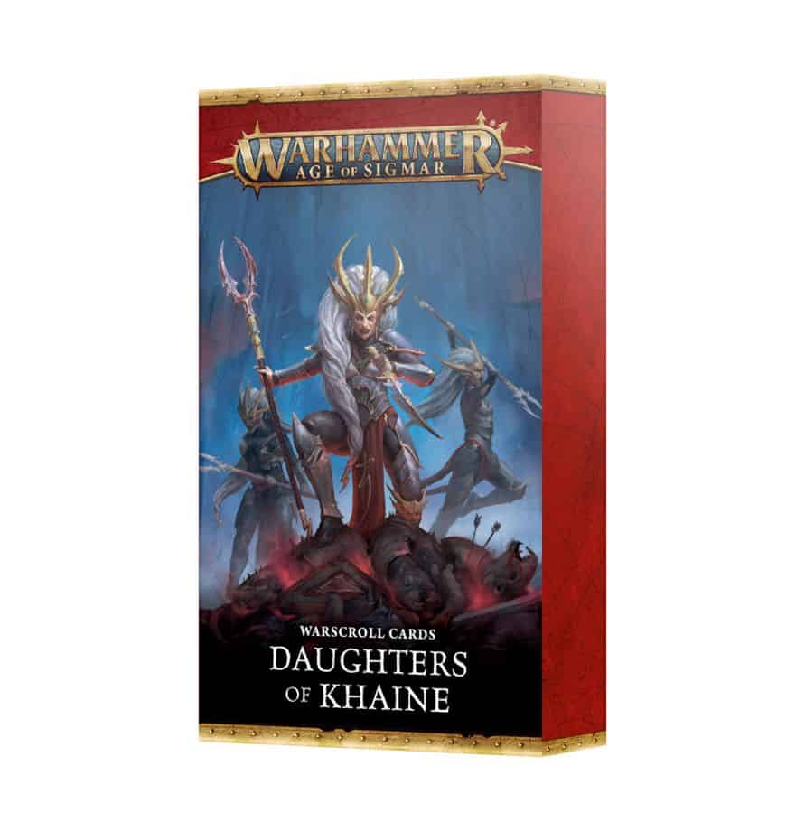 Warscroll Cards: Daughters of Khaine