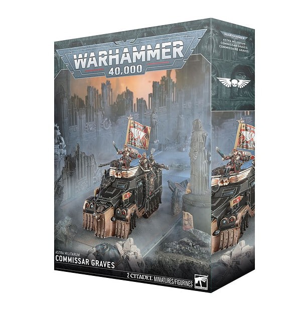 Warhammer 40k: Astra Militarum - Commissar Graves