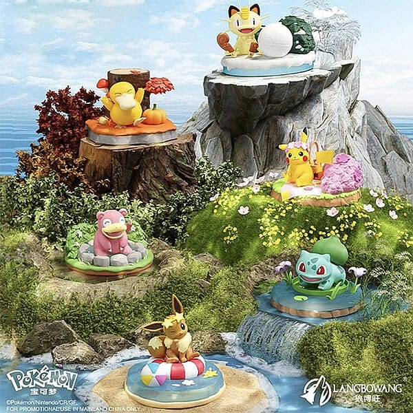 Chinese Pokemon Natural Wilderness Diorama Series Figure (Bulbasaur)