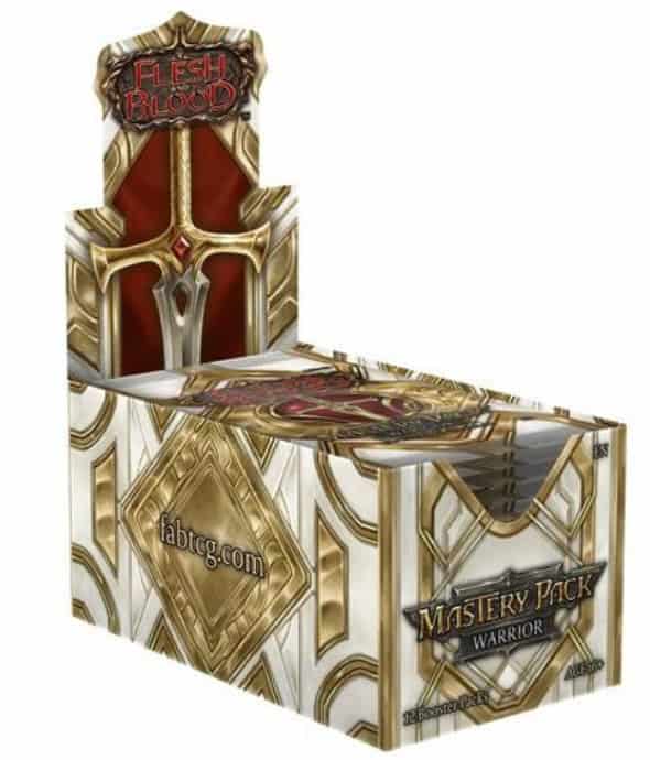 Flesh And Blood TCG: Mastery Pack Warrior Booster Box
