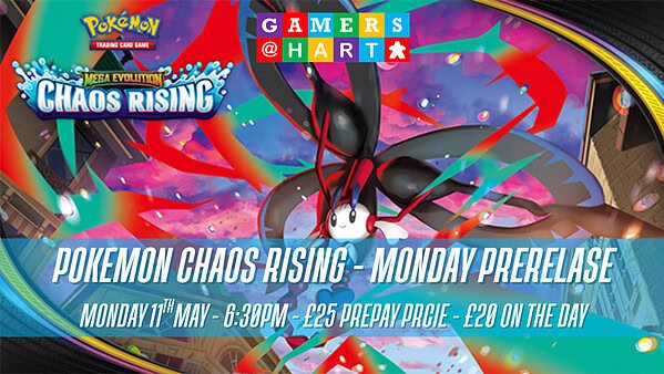 Pokemon: Chaos Rising - Monday Prerelease
