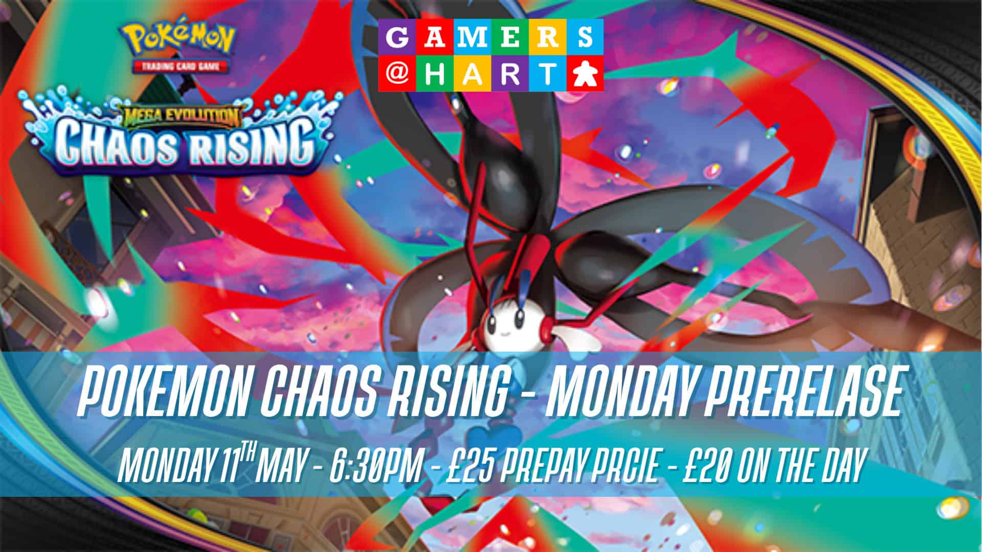 Pokemon: Chaos Rising - Monday Prerelease