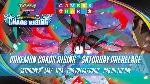 Pokemon: Chaos Rising - Saturday Prerelease