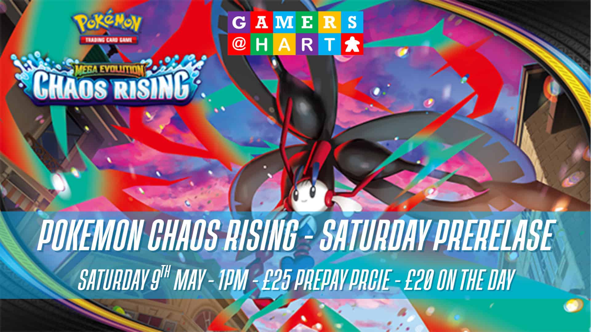Pokemon: Chaos Rising - Saturday Prerelease
