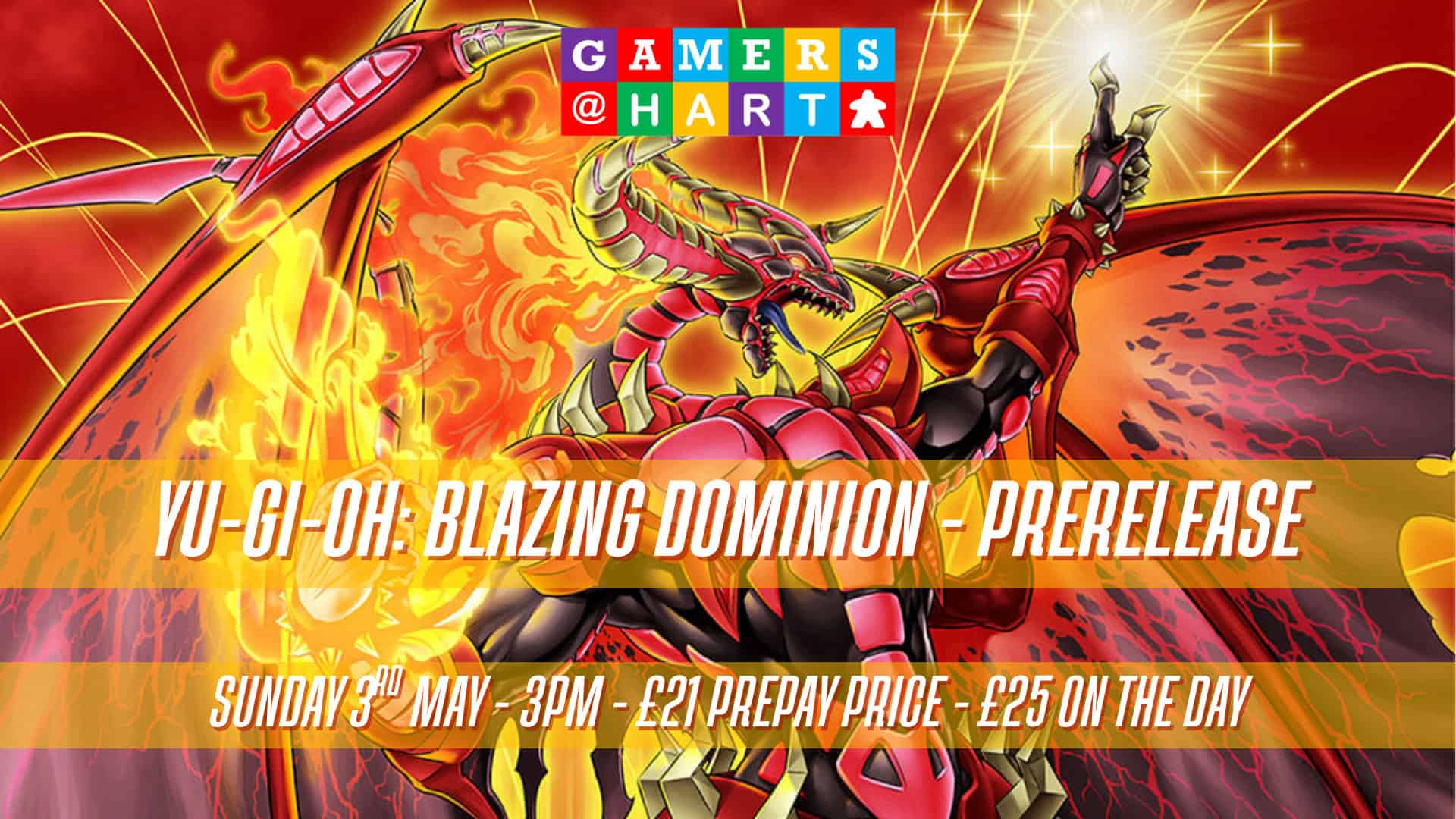 Yu-Gi-Oh: Blazing Dominion - Prerelease