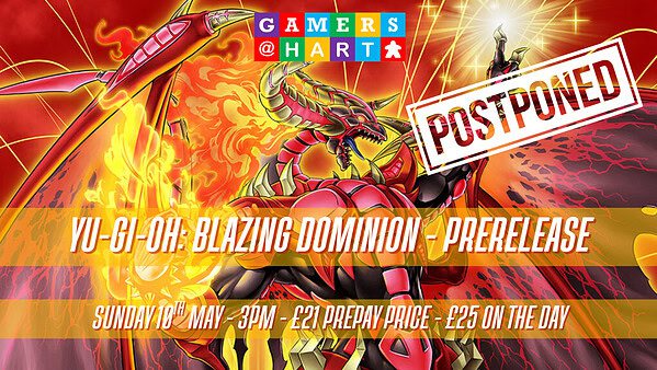Yu-Gi-Oh: Blazing Dominion - Prerelease