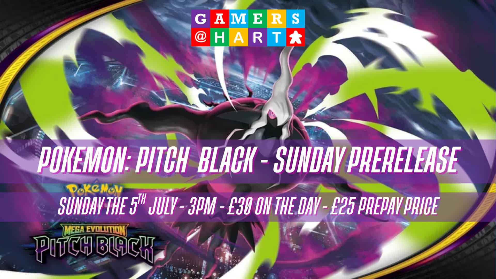 Pokemon: Pitch Black - Sunday Prerelease