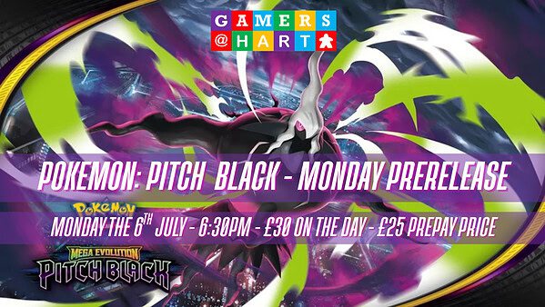Pokemon: Pitch Black - Monday Prerelease