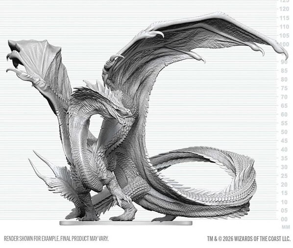 D&D Nolzur's Marvelous Miniatures: Adult Green Dragon Deceiver