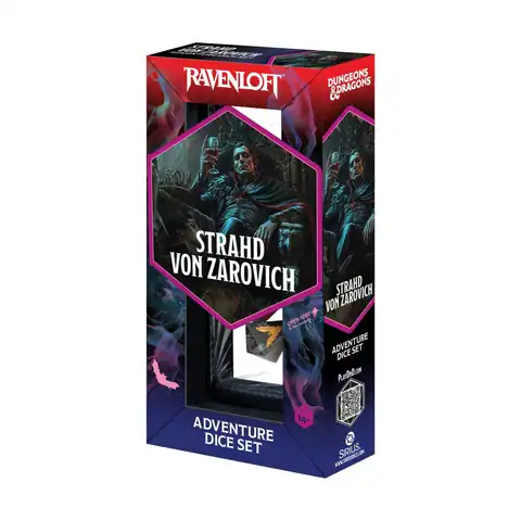 Dungeons & Dragons Adventure Dice Set - Darklord: Strahd von Zarovich