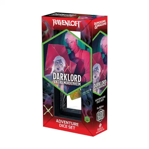 Dungeons & Dragons Adventure Dice Set - Darklord: Viktra Mordenheim