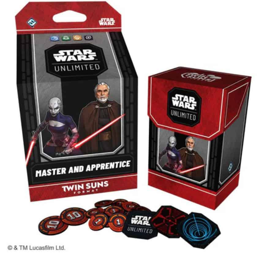 Star Wars: Unlimited  - Twin Suns Deck - Master & Apprentice