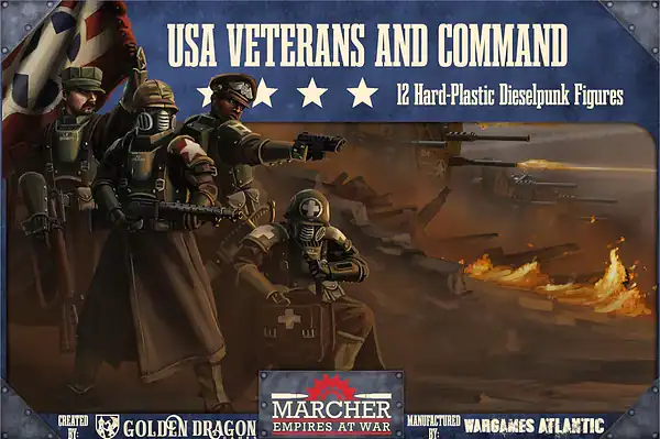 Marcher: USA Veterans and Command