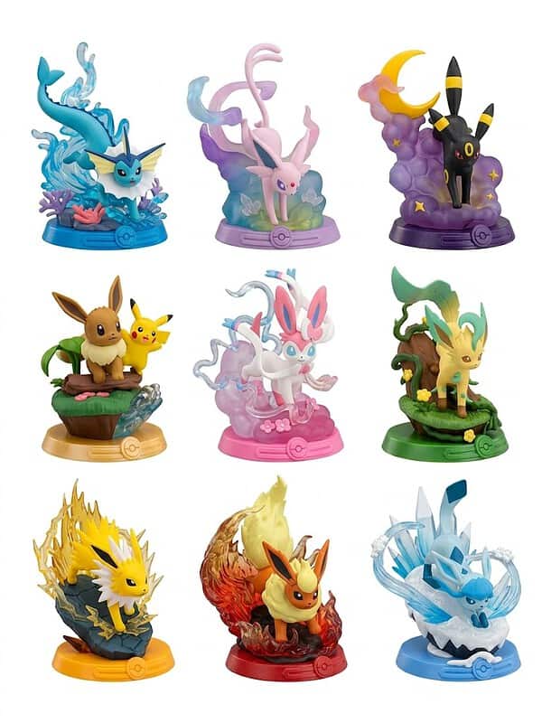 Chinese Pokemon Eevee  Adventure Series: Evolution (Blind Box)
